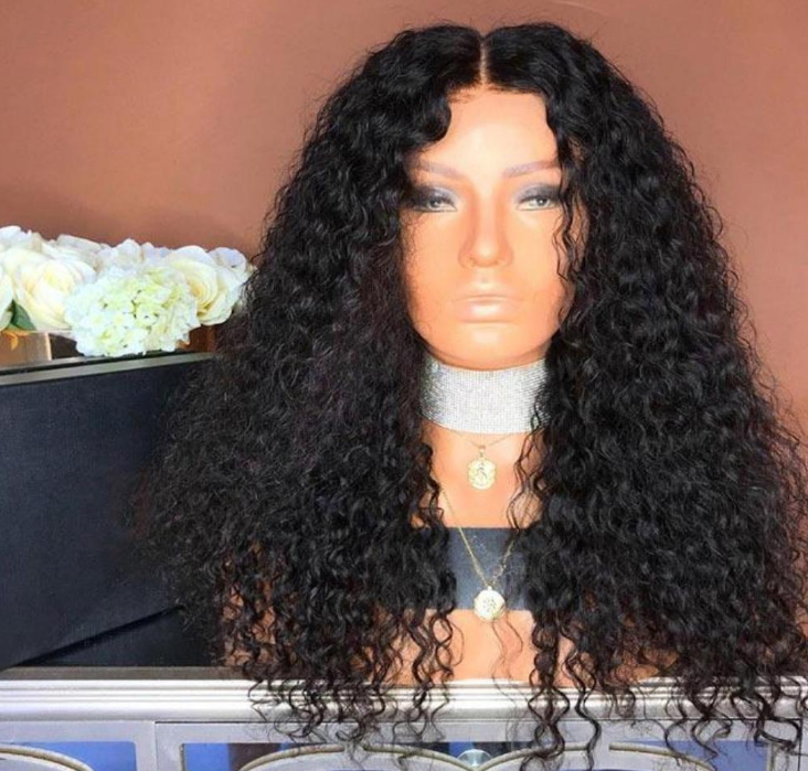 JUNYSSA Black curly long hair JUNYSSA Black curly long hair